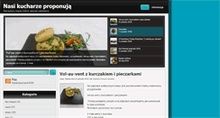 Desktop Screenshot of kucharze.zspolice.pl