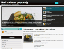 Tablet Screenshot of kucharze.zspolice.pl